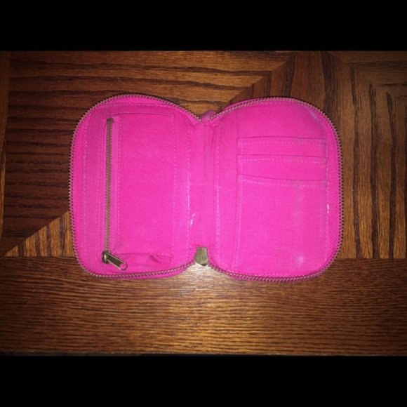 Francesca’s Boho Pink Wallet/Wristlet - Picture 3 of 6